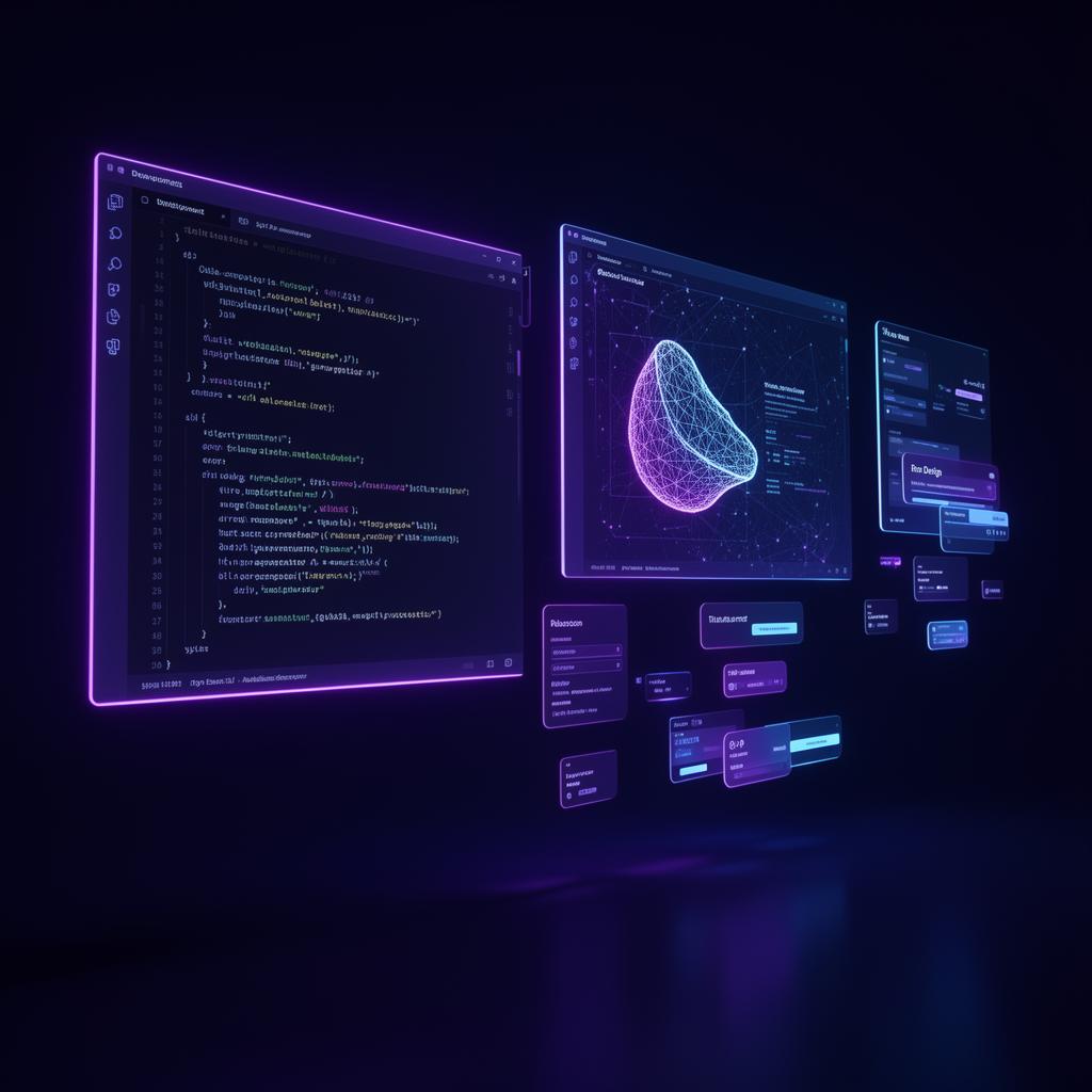 Visualization of the website development framework and process